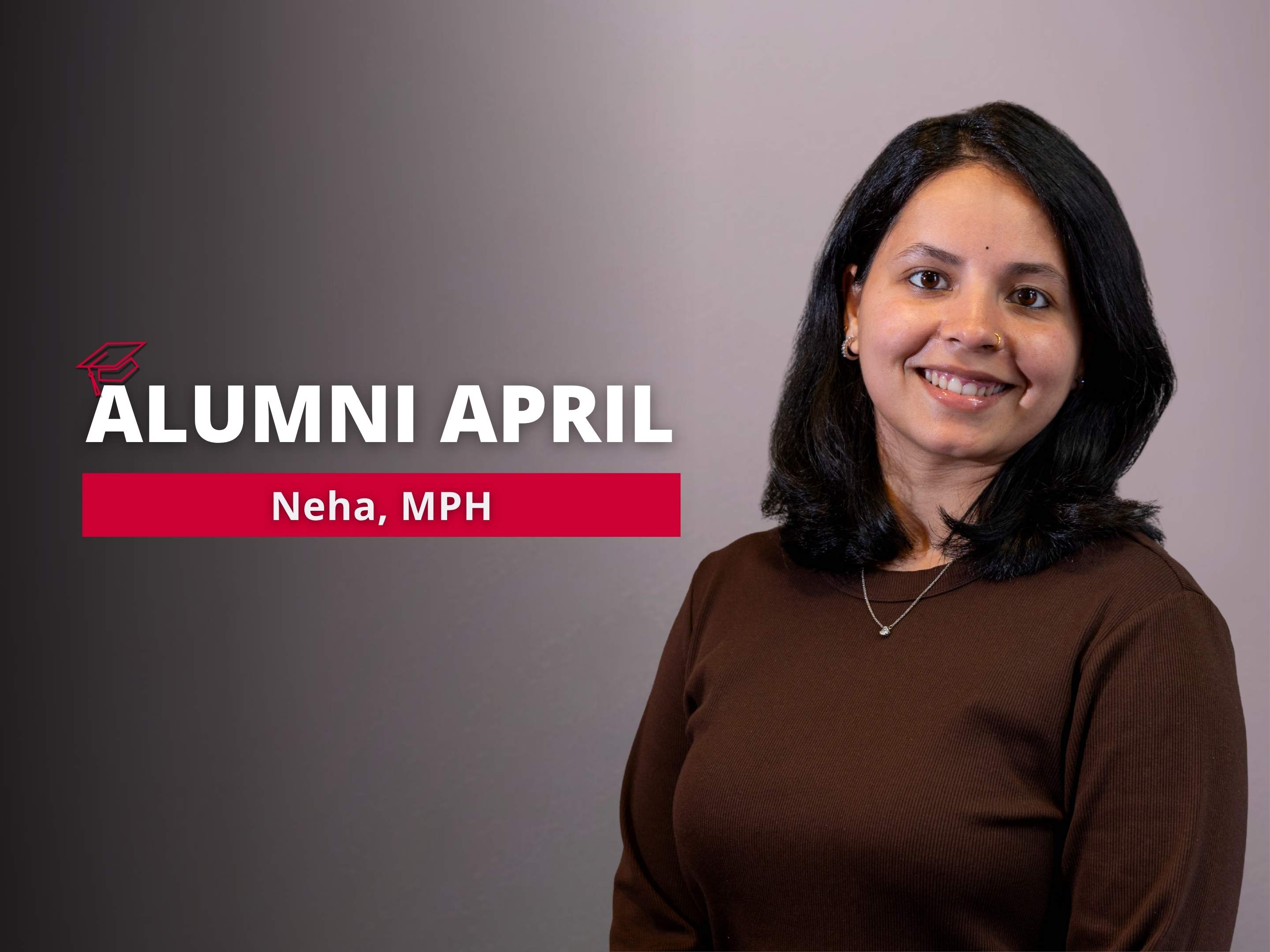 Neha Rutgers Alumni April 2026: Neha, MPH | Rutgers School of Public Health