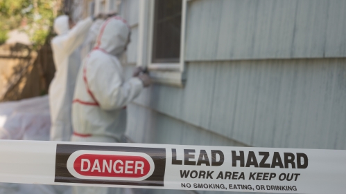 Lead on house