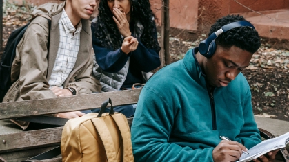 Adobe Stock Photo Students Whispering About Another Student