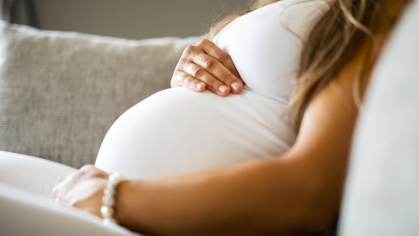 Pregnant person.