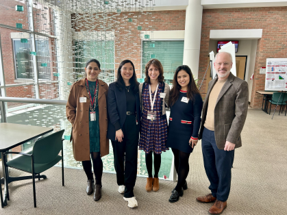 Rutgers School of Public Health faculty posing together